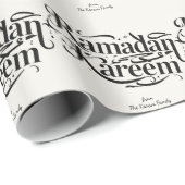 Ramadan Kareem thema cadeaupapier voor viering (Rol Hoek)