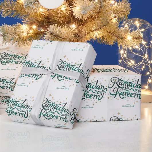 Ramadan Kareem thema cadeaupapier voor viering (Feestdagen)