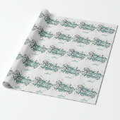 Ramadan Kareem thema cadeaupapier voor viering (Uitgerold)