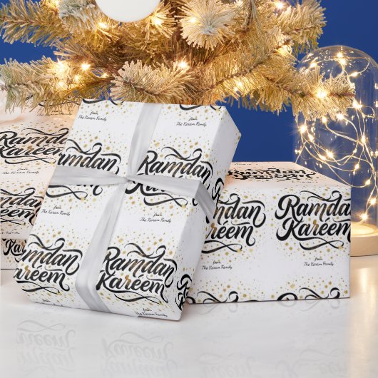Ramadan Kareem thema cadeaupapier voor viering (Feestdagen)