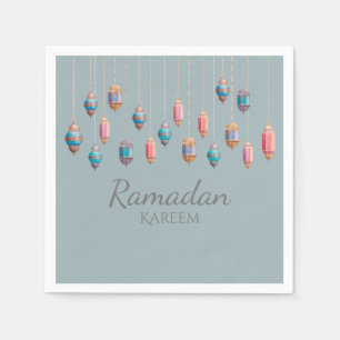 Ramadan Kareem-thema Napkin voor viering Servet