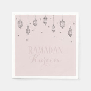 Ramadan Kareem thema servet voor feest
