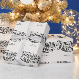 Ramadan Kareem theme gift paper for celebration Cadeaupapier