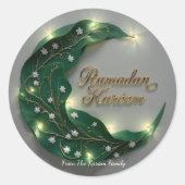 Ramadan Kareem theme gift Sticker for celebration (Voorkant)
