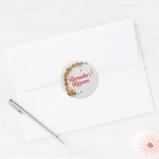 Ramadan Kareem theme gift Sticker for celebration  (Envelop)