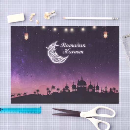 Ramadan Kareem Tissuepapier (Craft)