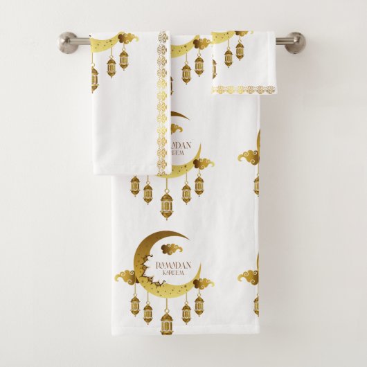Ramadan kareem Towel set Bad Handdoek (Insitu)
