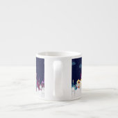 Ramadan Kareem Typografie Islamitische halve maan  Espresso Kop (Achterkant)