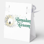 Ramadan Kareem-vakantie Bedankdoosjes (Achterkant)