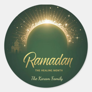Ramadan Kareem-vakantie Ronde Sticker