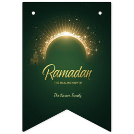 Ramadan Kareem Vakantiekaart Vlaggetjes