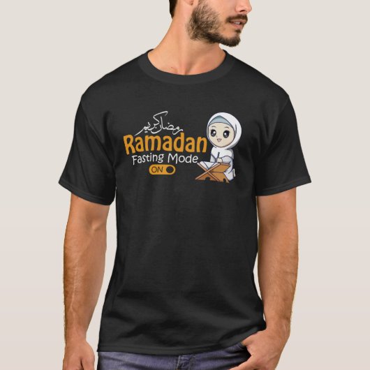 ramadan kareem vasten voor meisje cool islamitisch t-shirt (Voorkant)