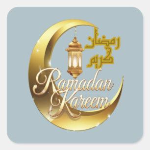 Ramadan Kareem Vierkante Sticker