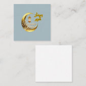 Ramadan Kareem Vierkante Visitekaartje (Voorkant / Achterkant)