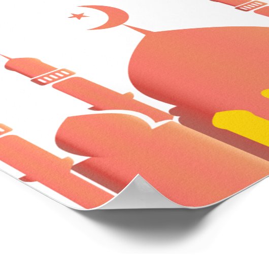 "Ramadan Kareem" Wall Art Poster (Hoek)