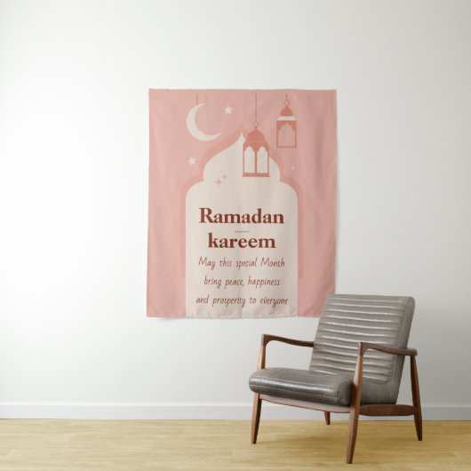 Ramadan Kareem Wandkleed (In situ)