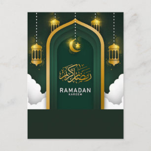 Ramadan Kareem Wensen, Berichten, Groeten 2026 Feestdagenkaart