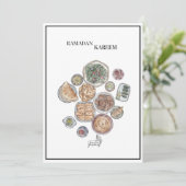 Ramadan Kareem Wenskaart, cadeaukaart Kaart (Staand voorkant)