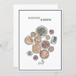 Ramadan Kareem Wenskaart, cadeaukaart Kaart