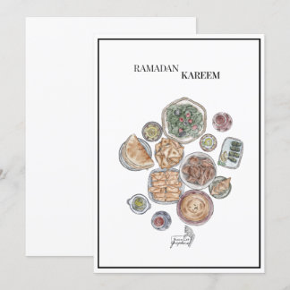 Ramadan Kareem Wenskaart, cadeaukaart Kaart