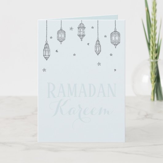 Ramadan Kareem Wenskaart, cadeaukaart Kaart (Voorkant)