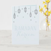 Ramadan Kareem Wenskaart, cadeaukaart Kaart (Gele Bloem)