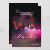 Ramadan Kareem Wenskaart Feestdagenkaart (Voorkant / Achterkant)