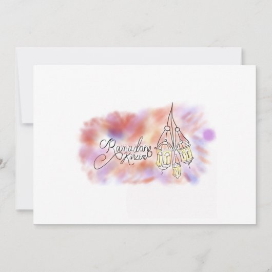 Ramadan Kareem wenskaart Kaart (Voorkant)