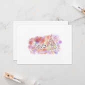 Ramadan Kareem wenskaart Kaart (Voorkant / Achterkant in situ)