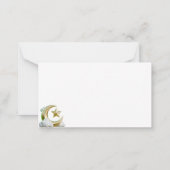 Ramadan Kareem-Wenskaart Notitiekaartje (Achterkant)