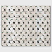 Ramadan Kareem Wrapping Paper – Kaaba & Masjid  Cadeaupapier (Vlak)