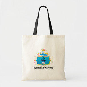 Ramadan Karemm in het Arabisch en in het ooien Tote Bag