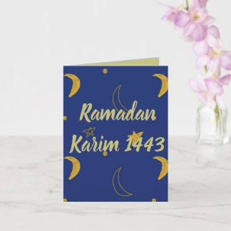 Ramadan Karim 1443 Kaart