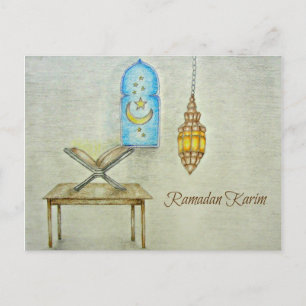 ramadan karim briefkaart