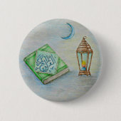 ramadan karim ronde button 5,7 cm (Voorkant)