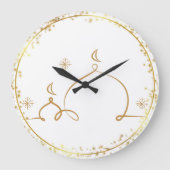 Ramadan Karim Wall Clock Grote Klok (Voorkant)