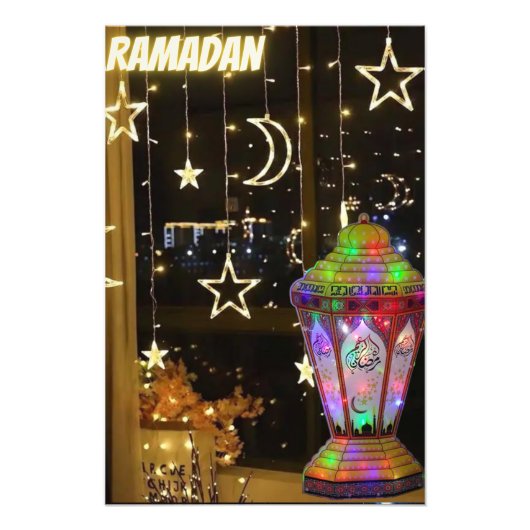 Ramadan Lantaarn. Fotoafdrukken Foto Afdruk (Voorkant)