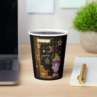 Ramadan-lantaarn. Papieren Bekers