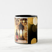 Ramadan-lantaarn. Tweekleurige Koffiemok (Center)