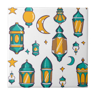 Ramadan lantern Islamic Tegeltje