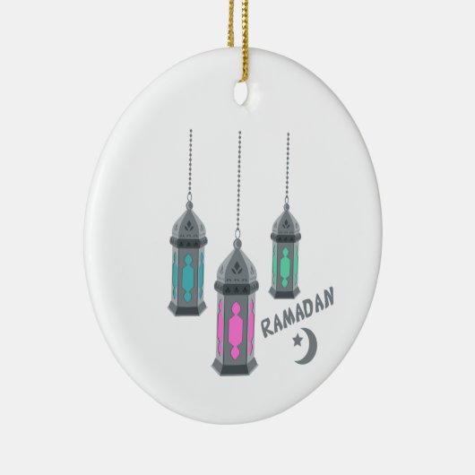 Ramadan Lantern Keramisch Ornament (Rechts)
