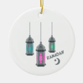 Ramadan Lantern Keramisch Ornament (Voorkant)