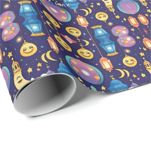 Ramadan Lantern Kinderleuk inpakpapier (Rol Hoek)