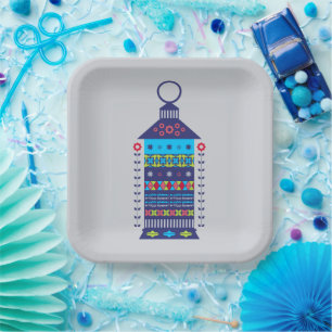Ramadan Lantern Papieren Bordje