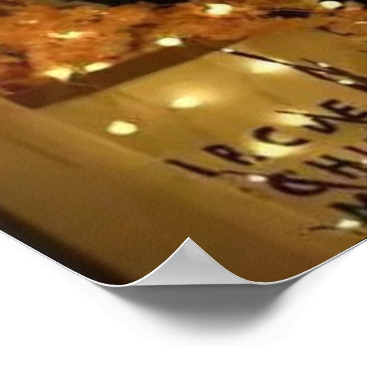 Ramadan lantern, poster (Hoek)