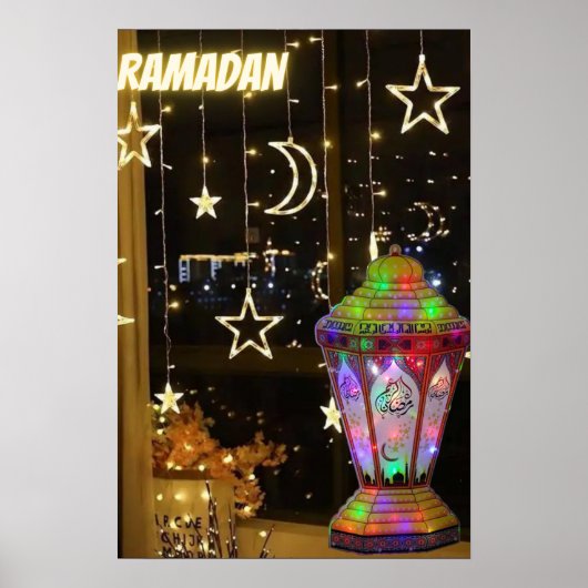 Ramadan lantern, poster (Voorkant)