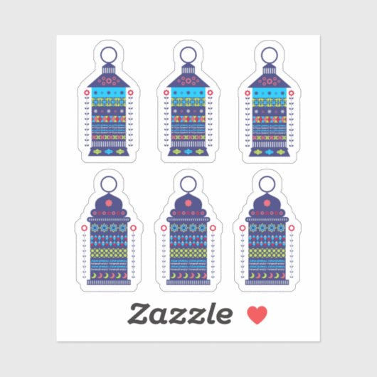 Ramadan Lantern Sticker (Vel)