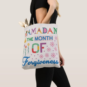 Ramadan maand van vergeving tote bag