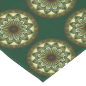 Ramadan Mandala Dark Green Table Runner Korte Tafelloper (Hoek)