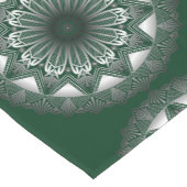Ramadan Mandala Dark Green Table Runner Korte Tafelloper (Hoek)